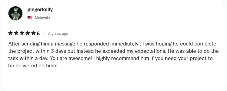 Customer review 3