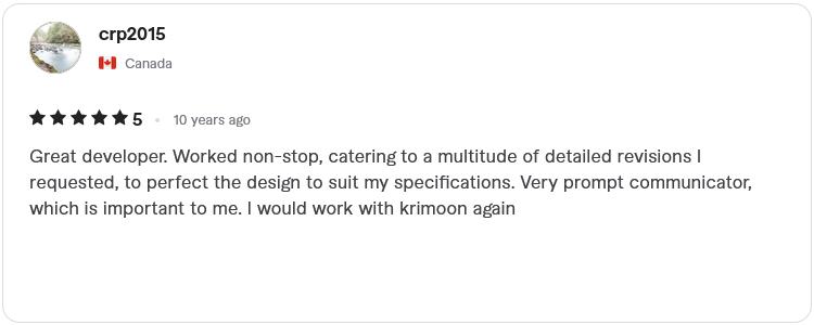 Customer review 7