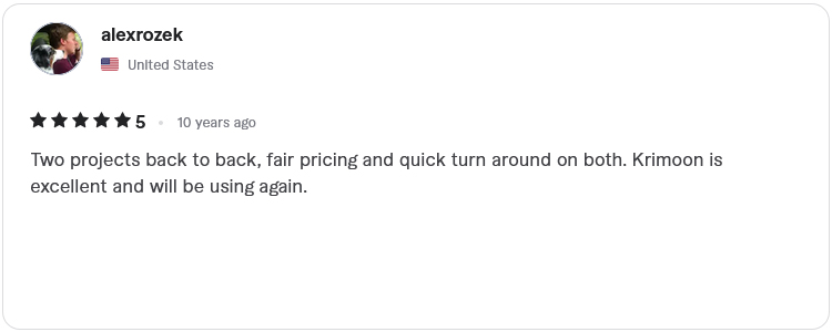 Customer review 8